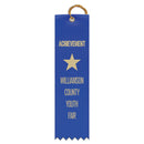 1-5/8" x 6" Custom Square Top Award Ribbon