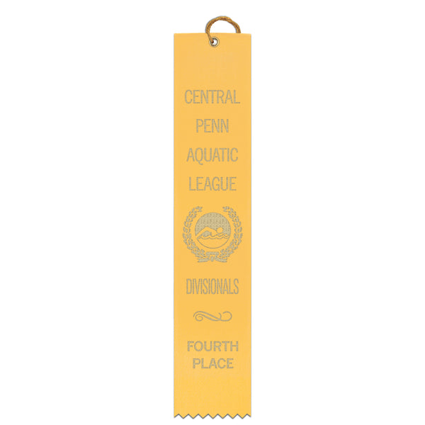 2" x 10" Custom Square Top Award Ribbon
