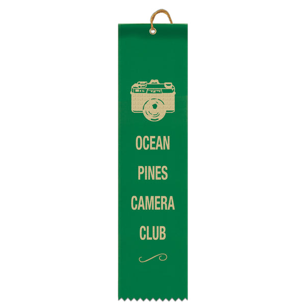 2-1/2" x 10" Custom Square Top Award Ribbon