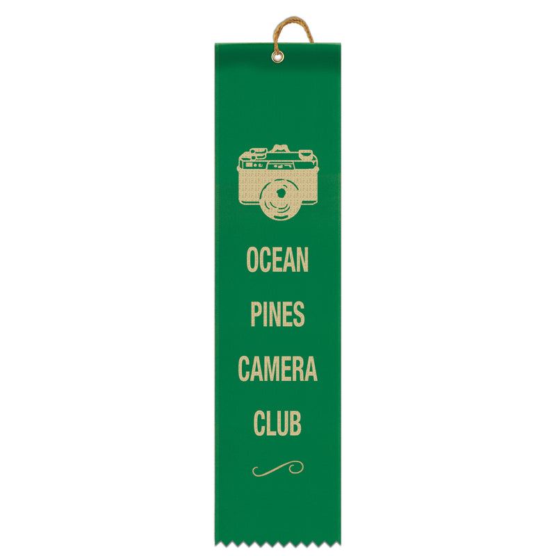 2-1/2" x 10" Custom Square Top Award Ribbon