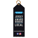 2" x 6" Custom Multicolor Point Top Award Ribbon