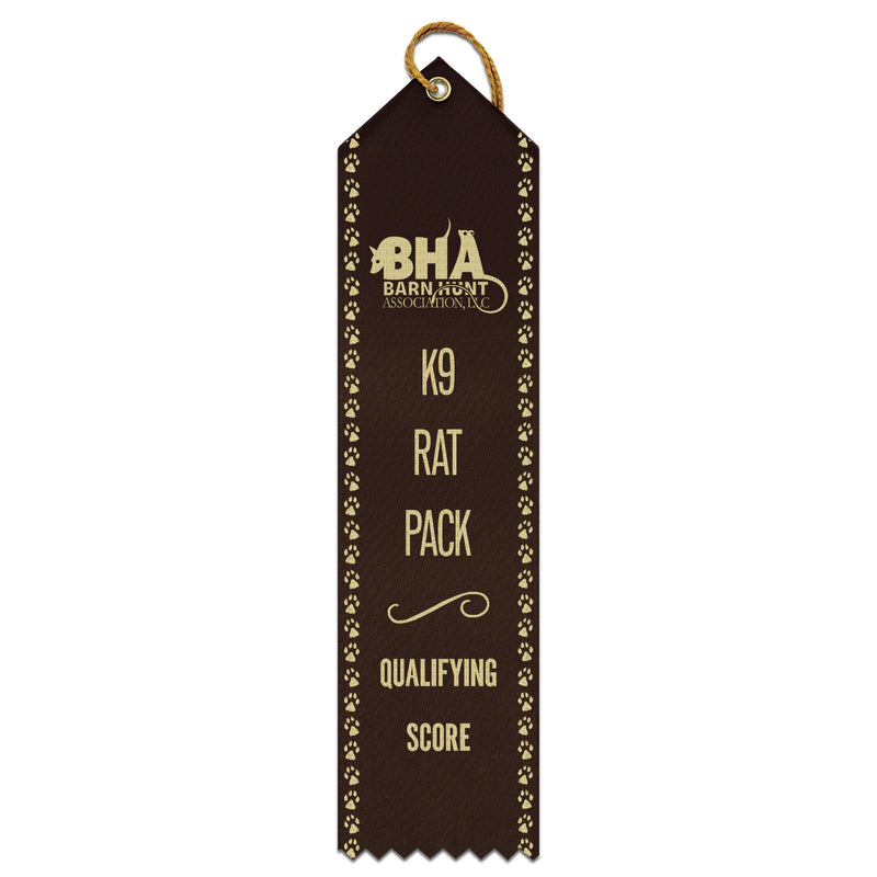 2" x 8" Custom Point Top Award Ribbon With Border