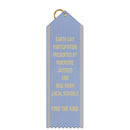 2-1/2" x 8" Custom Point Top Award Ribbon With Border