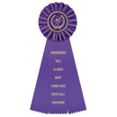 Ideal 3 Rosette Award Ribbon