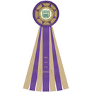 Cadbury 7 Rosette Award Ribbon