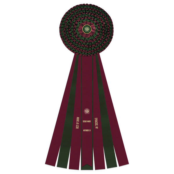 Penzance 7 Rosette Award Ribbon