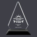 6-1/4" Custom Engraved Arrowhead Acrylic Award
