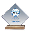 5" x 5" Custom Full Color Diamond Acrylic Award