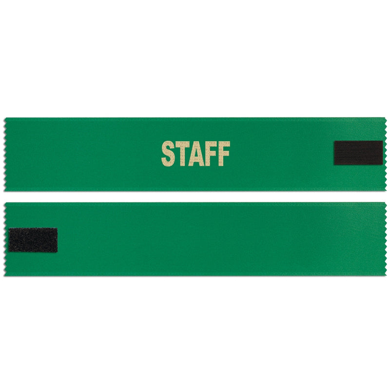 Identification Armband With Hook and Loop Fastener