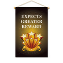 11-1/2"h x 18-1/2"w Cloth Mini Banners Without Fringe