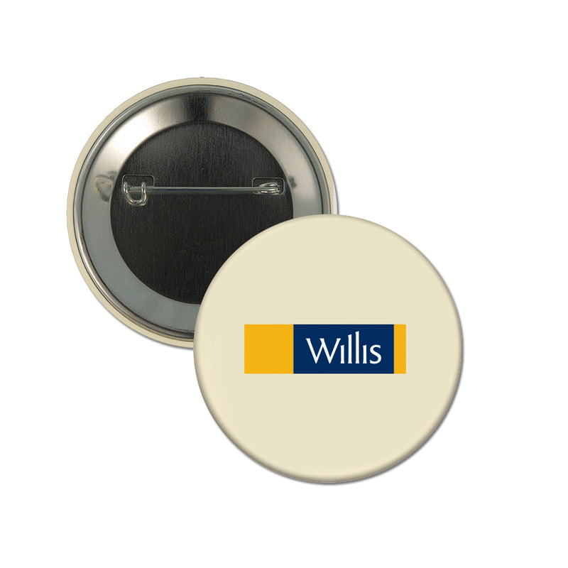 2-1/4" Custom Button With Pin
