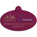 7-3/8" x 5-1/8"  Full Color Wall Plaques - Oval Shape