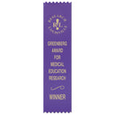 2" x 8" Custom Pinked Top Award Ribbon