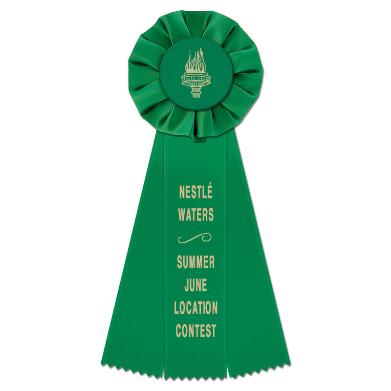 Empire 3 Rosette Award Ribbon