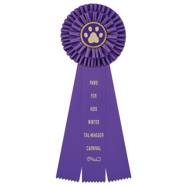 Kerry 3 Rosette Award Ribbon