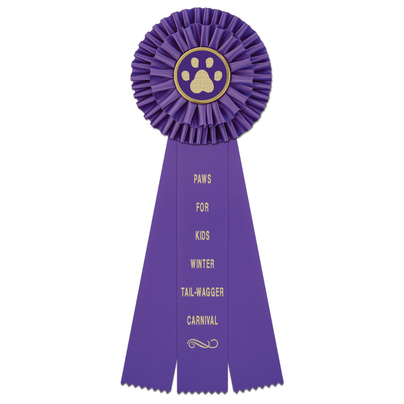 Kerry 3 Rosette Award Ribbon
