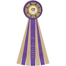 Cadbury 7 Rosette Award Ribbon