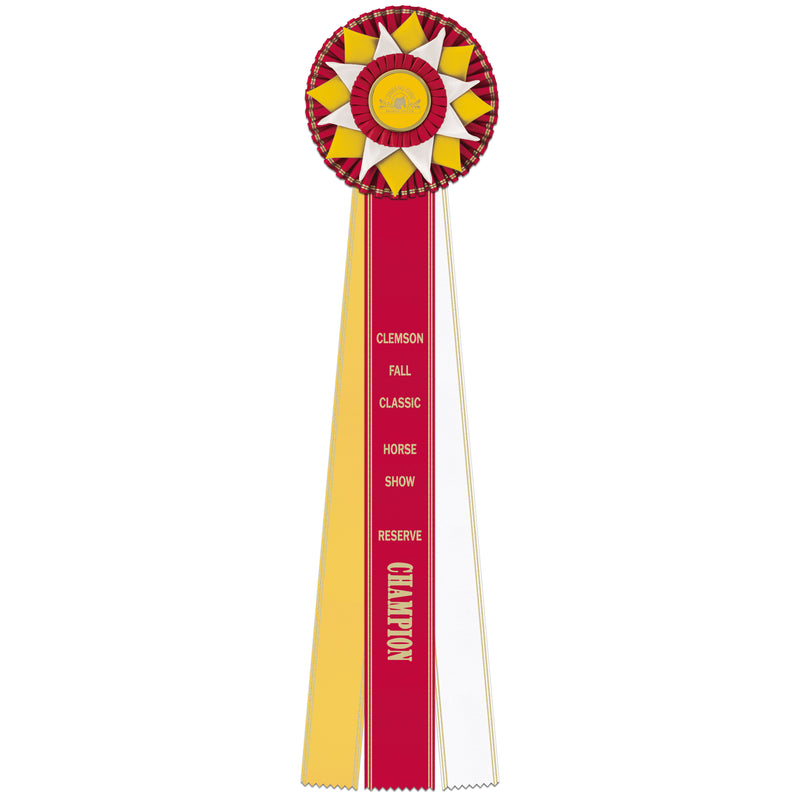 Devon 2.0 3 Rosette Award Ribbon