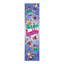 2" X 8" Stock Multicolor Pinked Top Star Tumbler Award Ribbon