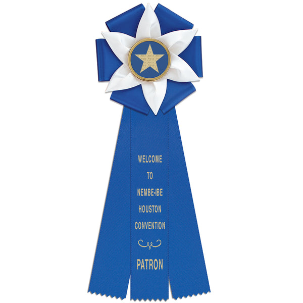 Aylesbury 3 Rosette Award Ribbon