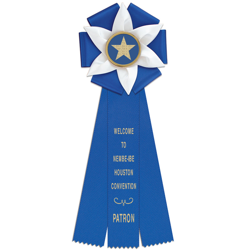 Aylesbury 3 Rosette Award Ribbon
