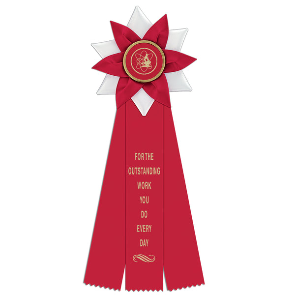 Wales 3 Rosette Award Ribbon
