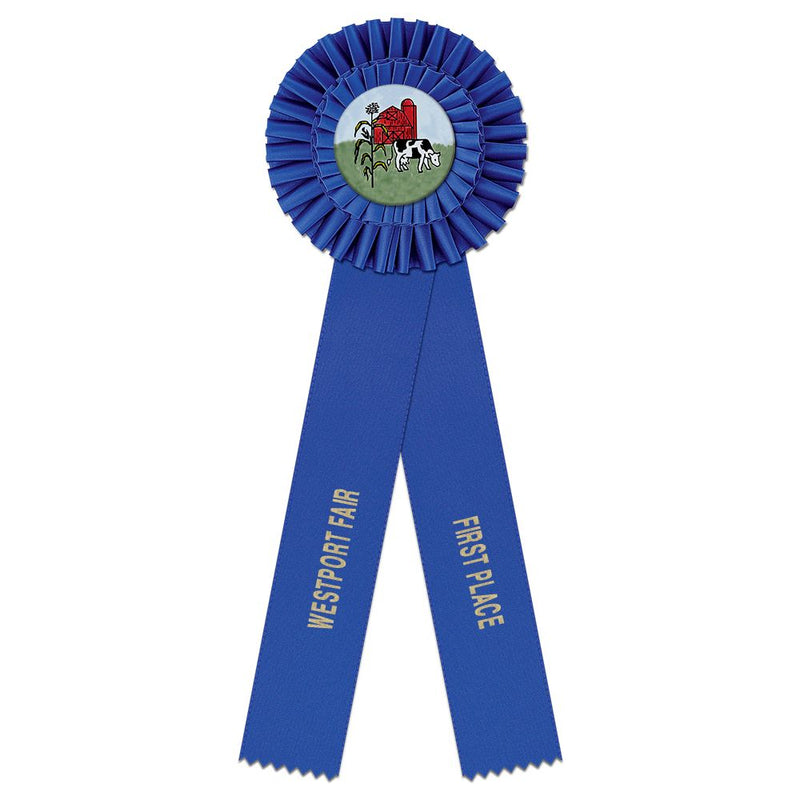 Shannon 2 Rosette Award Ribbon