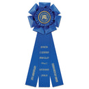 Peerless 3 Rosette Award Ribbon With 3 Streamer Printing