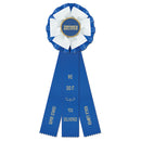 Shetland 3 Rosette Award Ribbon With 3 Streamer Printing