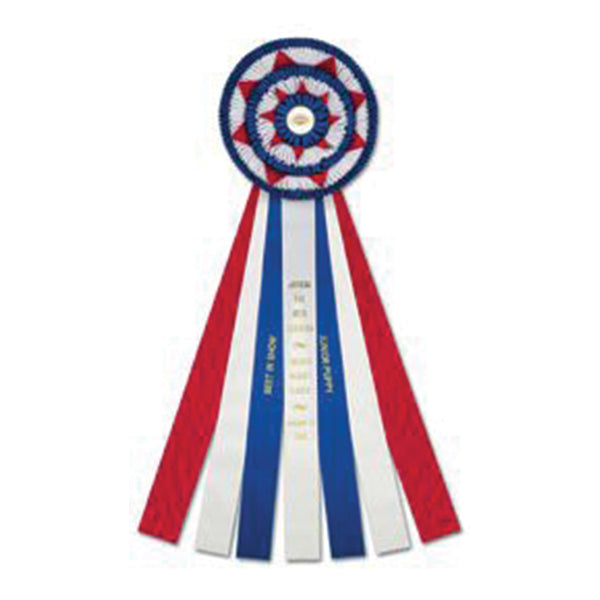 Aldridge 7 Rosette Award Ribbon