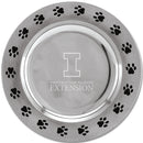 5-3/4" Paw Print Rim Award Plate