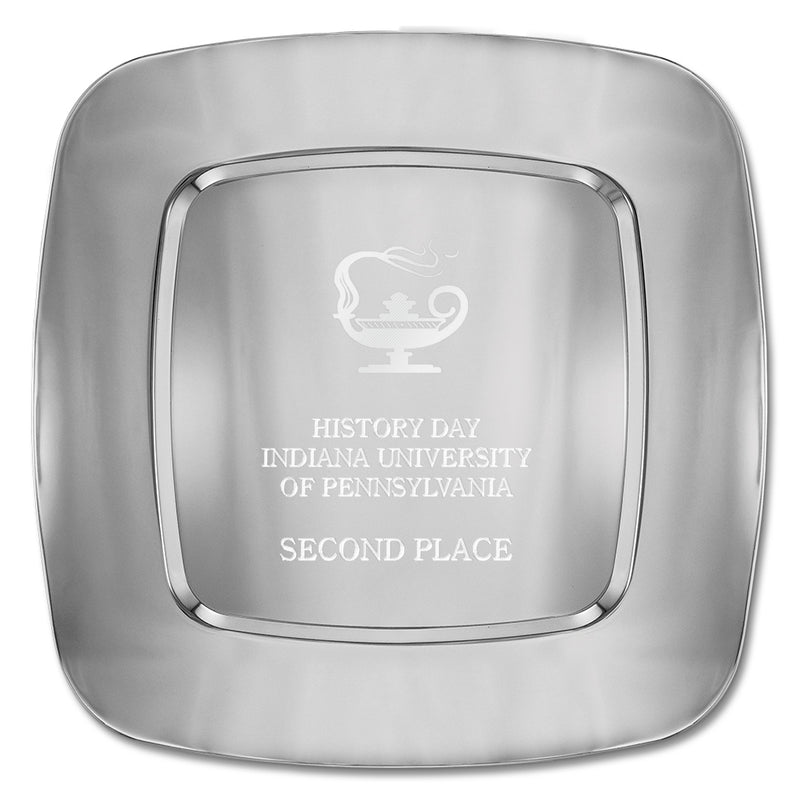 12" Square Charger Award Tray