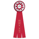 Chatham 3 Rosette Award Ribbon