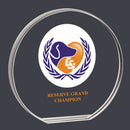 3-7/8" Custom Full Color Round Acrylic Award