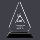 6-1/4" Custom Engraved Arrowhead Acrylic Award