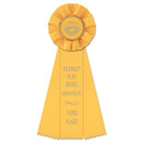 Empire 3 Rosette Award Ribbon