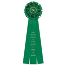 Oxford 3 Rosette Award Ribbon