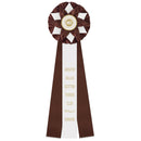 Exeter 3 Rosette Award Ribbon