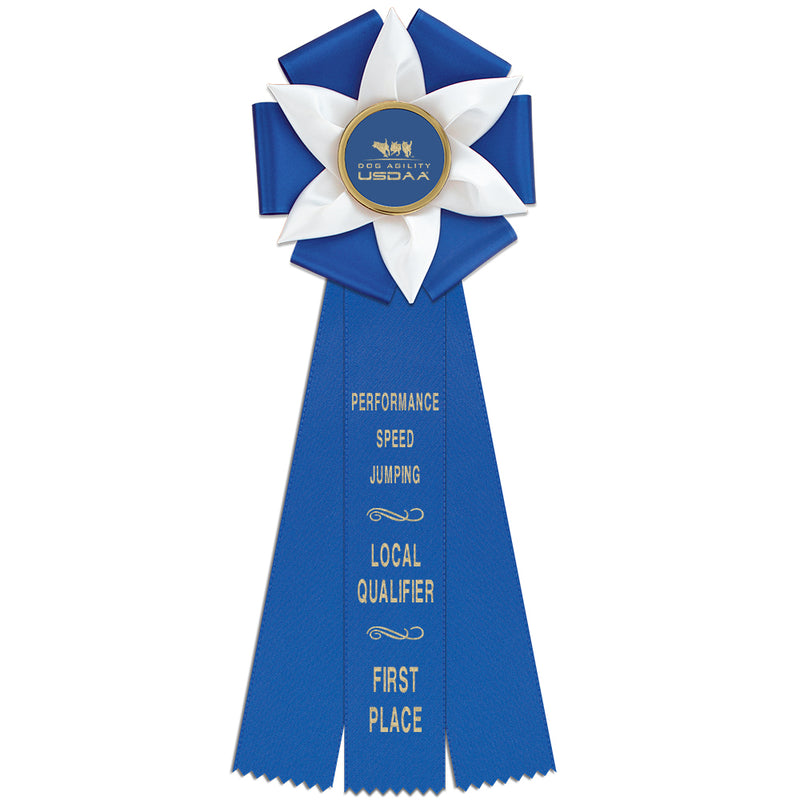 Aylesbury 3 Rosette Award Ribbon