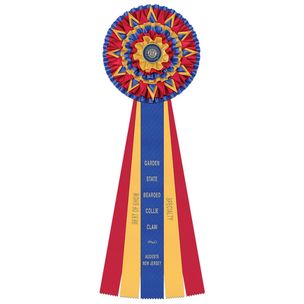 Writtle 5 Rosette Award Ribbon