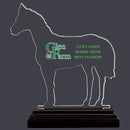 8" Custom Full Color Horse Acrylic Award