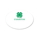 Oval Stick-on Name Tag