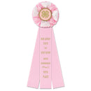 Iverson 3 Rosette Award Ribbon