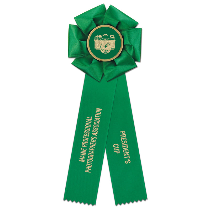 Beauty 2 Rosette Award Ribbon