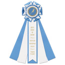 Royston 5 Rosette Award Ribbon