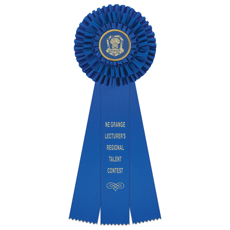 Regent 3 Rosette Award Ribbon