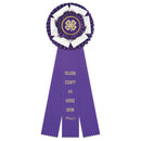 Dutchess 3 Rosette Award Ribbon