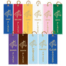 1-5/8" X 6" Stock Square Top Horse Award Ribbon