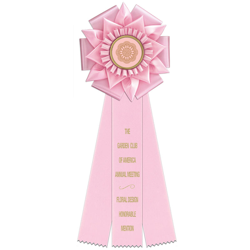 Bath 3 Rosette Award Ribbon