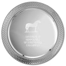 12" Lattice Edge Award Tray